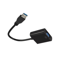 Cable adaptador USB 3,0 a VGA, tarjeta gráfica externa, convertidor de vídeo multi-dp para Windows 7, 8, 10, PC y portátil