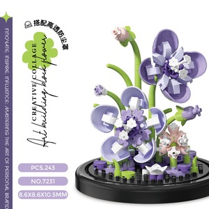 Bloques de Construcción ChaoLe Chuang, Modelo de Rosa Eterna, Juguete de Ensamblaje 7231, Regalo para el Festival Qixi, Compatible con <span class=keywords><strong>LEGO</strong></span> - Product Image 2