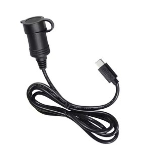Prise femelle allume-cigare 12V 24V USB Type C vers usb c pour chargeur de batterie de voiture Machine - Product Image 3