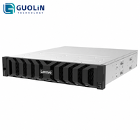 Almacenamiento Unificado NVMe All-Flash Lenovo ThinkSystem DM3200F 2U de 12 Bahías SFF SAN NAS para Empresas, Virtualización de Bases de Datos