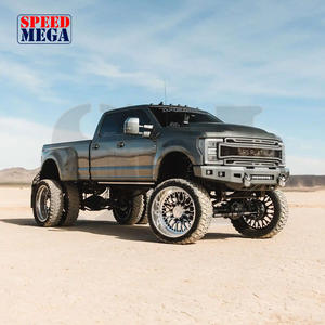 ล้อรถบรรทุกซุปเปอร์ซิงเกิลแบบฟอร์จ ขัดเงาโครเมียมขอบลึก ขนาด 20 22 24 26 30 28 นิ้ว 6x139.7 8x170 สำหรับ GMC Chevy F-350 F-250 - Product Image 4