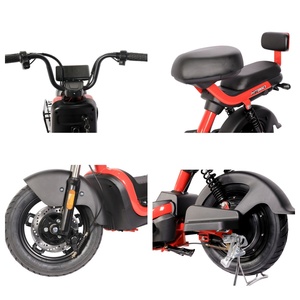 Bicicleta Eléctrica Urbana de 16 Pulgadas con Motor Trasero de 48V 500W, Cuadro de Aleación, Pantalla LCD y Batería de Litio - Product Image 6