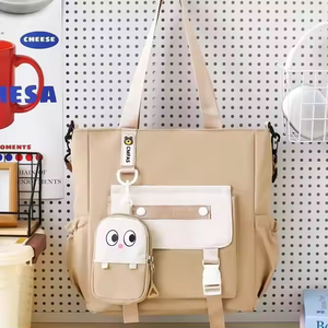 Sac d'art à une épaule pour étudiant Sac de rangement étanche pour <span class=keywords><strong>livre</strong></span> d'étudiant avec sac de <span class=keywords><strong>livre</strong></span> de classe de tutorat - Product Image 4