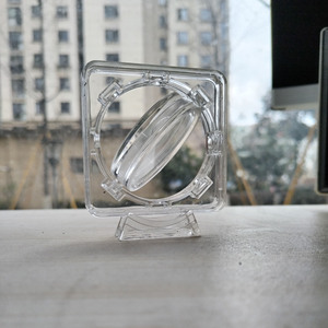 Toptan dönebilir temizle plastik sikke kapsül durumda sikke toplama koruma yuvarlak kutu 40mm sikke çerçeve ekran tutucu hatıra - Product Image 4