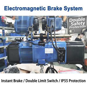 Fournisseur chinois 220V 380V 500kg 0.5 1 1.5 2 tonnes palan à moteur à botte <span class=keywords><strong>de</strong></span> levage palan à chaîne électrique pour grue - Product Image 4