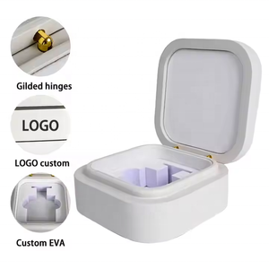 กล่องไม้ใส่น้ำหอมเคลือบเงาสำหรับเปียโน1ขวดน้ำหอมหรูหราออกแบบโลโก้ได้ตามต้องการ - Product Image 2