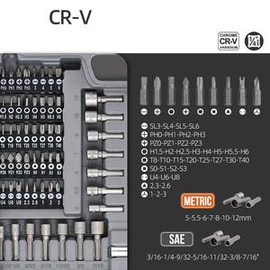 73-Piece <b>Precision</b> Multi-Functional Manual Screwdriver <b>Tool</b> Set Industrial DIY Grade with Customizable OEM Support - Product Image 4
