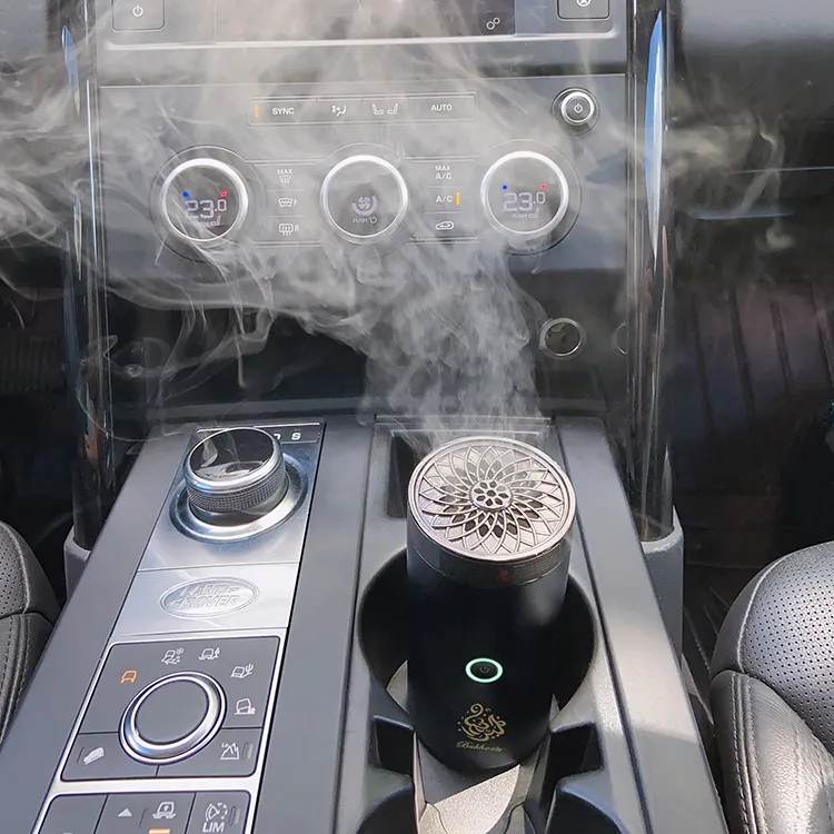 Wholesale Censer For Car Usb Rechargeable Bakhoor Auto electric incense burner In Dubai
