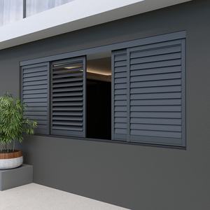 KAKADU The Window Shutter Manufacturer Motorized Aluminium Plantation Shutters hurricane window shutter