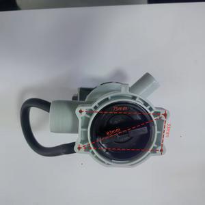 Motor de Bomba de Drenaje Xiaotian de 160 mm para Lavadora de Carga Frontal, Accesorio Eléctrico de Plástico Resistente - Product Image 4