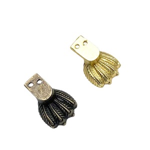 Accesorios de metal con forma de garra de tigre de aleación de zinc para decoración de cajas de madera, manualidades y decoración del hogar, forma irregular C 017 - Product Image 4