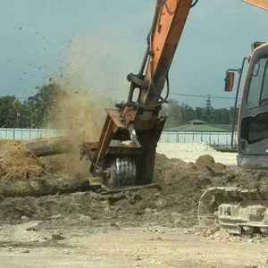 Trituradora multifuncional de palmeras - Picadora de madera de doble propósito para madera seca y húmeda - Equipo triturador de biomasa para bosques y jardinería - Product Image 5