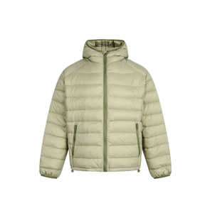 Nouvelle veste d'hiver chaude en duvet de canard blanc 90% avec capuche, unisexe, résistante au froid, veste côtelée pour l'extérieur - Product Image 5