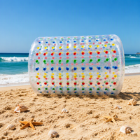Balle aquatique gonflable colorée pour la marche sur l'eau et les jeux de roller aquatique à usage commercial
