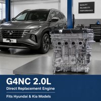 Bloc moteur G4NC 2.0L neuf, testé à 100 %, DHP, directement de l'usine, essence, DOHC 16V, pour Hyundai Kia