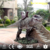 Benim Dino DR726 çocuk arabası üzerinde eğlenceli dinozor Robot binmek