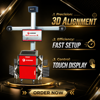 Machine d'alignement de roues SP-G6T, intelligente et précise, à haute précision, avec imagerie 3D et calibrage automatique sur quatre roues, 2,2 kW, 220 V