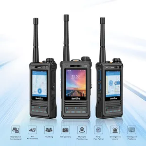 DMR PoC multimodo Rádio BF-SCP810 3W 4G LTE WCDMA GSM telefone sim rádio rádios ptt 5W Android 8.1