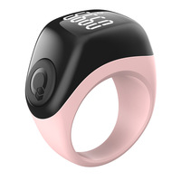 Iqibla musulman personnalisé chinois Smart Vibrating Battery Tasbih Smart Prayer Counter Ring Digital Tasbeeh avec porte-clés