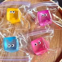 NOUVEAU Jouet sensoriel anti-stress en forme de cube de maltose à grande ouverture, jouet à presser pour adultes et enfants, unisexe, non toxique, en TPR, jouet de bureau ASMR