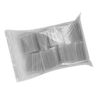 Funda Termocontraíble para Empalmes de Fibra Óptica de 60 mm con Refuerzo de Doble Pin de Acero, Protector de Empalmes por Fusión para Cable de Bajada