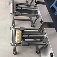Vente directe d'usine, petite coupe-frites électrique automatique portable, machine à couper les frites en acier inoxydable