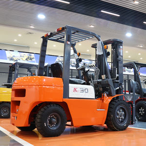 Alta calidad 1 tonelada 2 toneladas 3 toneladas 3,5 toneladas 5 toneladas 7 toneladas 10 toneladas pequeña carretilla elevadora diesel todo terreno con accesorio - Product Image 5