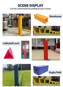 Premium Heavy-Duty Safety Protection PVC Leather PE Foam <strong>Pole</strong> Pad for Gym Training and Sports Facility - Product Image 3