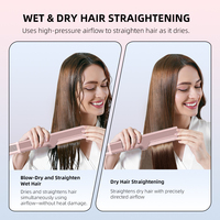 Lisseur cheveux professionnel humide sec sans plaques plasma infrarouge soins capillaires usage domestique OEM