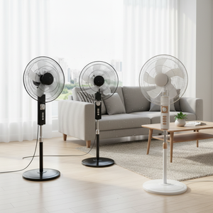 New in Korea Energy Saving Safety Durable GMG Electric 220V Cooling Fan <b>Stand</b> Fan Household Plastic 1 Year Warranty GLF-SF1825 - Product Image 3