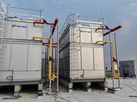 Condenseur évaporatif haute capacité, état neuf, pour installations de réfrigération et d'échange thermique