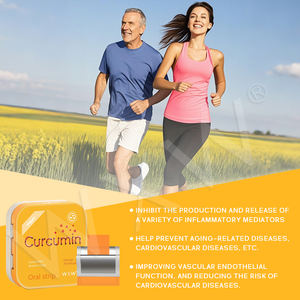 Tiras Orales de Curcumina para Suplementos Dietéticos al por Mayor, Tiras Orales Pediátricas, Sabor Naranja, Tiras Orales Antioxidantes - Product Image 3