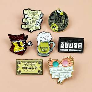 Pin de Solapa Personalizado al por Mayor con Diseño Divertido de Cerveza, Pin de Esmalte Suave de Aleación de Zinc con Impresión UV, Broche, Regalo del Día del Padre para Hombres - Product Image 2