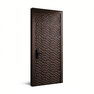 Porte intérieure minimaliste en bois massif placage de chêne panneau affleurant prémonté insonorisé étanche pour appartement Villa Hall chambre - Product Image 1