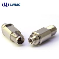Conector de Módulo RF de Microondas para Equipo de Comunicación Móvil de Estación Base, Montaje en Panel Hembra de 2.92mm para Cable de 0.086mm
