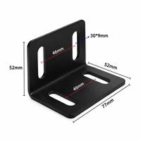 Accessoires de quincaillerie pour meubles TEBAK, supports d'angle réglables en forme de L, connecteurs d'angle à angle droit pour armoires