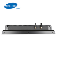 PC industriel à écran tactile capacitif/résistif sans ventilateur IP65, 15 pouces TFT LCD I5-6200U 1024 x 768 300 cd/m²