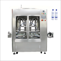 Ligne complète de détergent liquide, eau de Javel, nettoyant WC, machine à boissons/huiles 500-5000ml, contrôlée par PLC, haute productivité, automatique