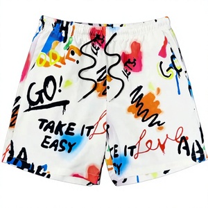 Shorts décontractés basiques pour hommes, légers, avec cordon de serrage, coupe décontractée, pour l'été, poches latérales, plusieurs couleurs et tailles, marque privée - Product Image 1