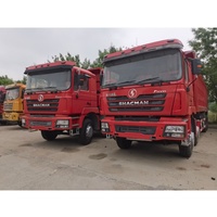 Camion benne d'occasion Shacman F3000 Diesel Euro 2 FAST 400HP 8x4 Conduite à gauche Weichai