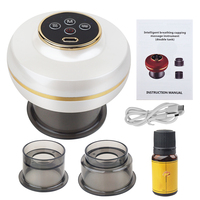 Appareil de thérapie par ventouses électriques intelligent avec compresse chaude et Gua Sha pour les épaules, le dos et le cou