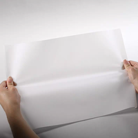 Mürekkep püskürtmeli baskı Vellum kağıt A4 parşömen çift taraflı kaplamalı sentetik kağıt giyim ve ayakkabı için Plotter hazırlama sayfaları