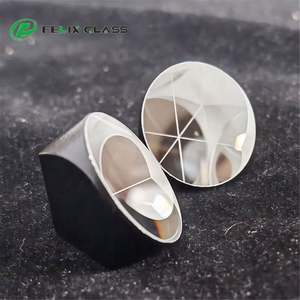 FELIX ปริซึมทรงพีระมิดแก้ว K9 ขนาดเส้นผ่านศูนย์กลาง 25.4 มม. เคลือบเงิน + ทาสีดำ ความแม่นยำในการวัดมุม 5 องศา - Product Image 2