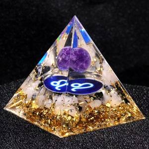 क्रिस्टल पिरामिड पॉलिश शादी सेंटरपीस टेबल डेकोर संग्रह डिजाइन घर सजावट थोक आपूर्ति - Product Image 4