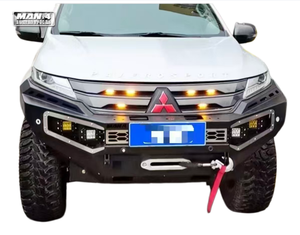 すべてのモデルの耐久性と堅牢性を備えたパジェロ用スチールバンパーを 