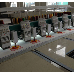 Máquina de Bordar Computarizada Automática de Alta Velocidad Yueme con 21-48 Cabezales, Garantía de 3 Años, Fácil Operación - Product Image 2