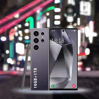 Smartphone Original 5G CDMA S25 Ultra, 16 GB + 1 TB, Doble SIM, CPU de Cuatro Núcleos, 120 Hz, Batería de 7000 mAh, Android 14, 108 MP, Carga Rápida de 65 W