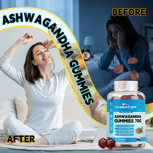 Fabricante de Gomitas de <span class=keywords><strong>Ashwagandha</strong></span> Naturales de Marca Privada, Venta al por Mayor, Suplemento Halal KSM-66 en Gomitas <span class=keywords><strong>para</strong></span> el Sueño y <span class=keywords><strong>la</strong></span> <span class=keywords><strong>Ansiedad</strong></span> - Product Image 1