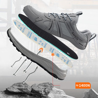 Chaussures de sécurité pour hommes, nouvelle collection, confortables, grandes tailles, anti-perforation, pour chantier, vente en gros d'usine
