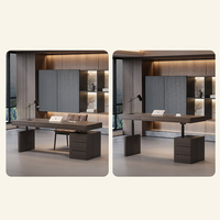 Bureau Ergonomique en Bois Massif à Hauteur Réglable, Silencieux, Multi-usages, Tables de Bureau Modernes